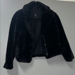 Art Class Black Teddy Jacket